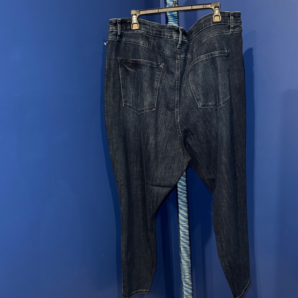 Sonoma-NWOT Dark Blue High-Rise Skinny Jeans Size 24W - Picture 5 of 14